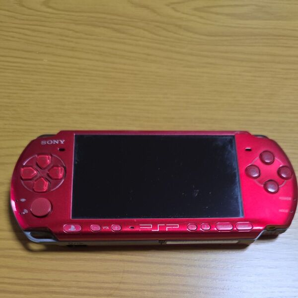 PSP-3000 レッド SONY ジャンク品