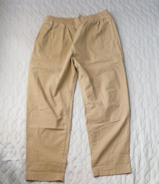 無印良品 シェフパンツ 綿ワイドパンツ サイズM