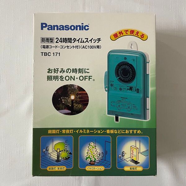 Panasonic 防雨型 24時間タイムスイッチ TBC171新品未使用