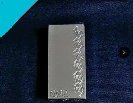 ALASKA オリジナル ガス注入式 電子ライター アラスカ ガスライター