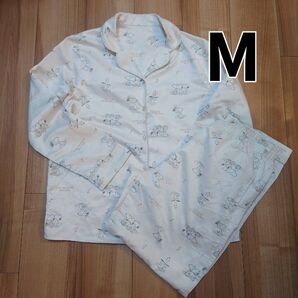 【M】GU × SNOOPY ジーユー スヌーピー レディース パジャマ