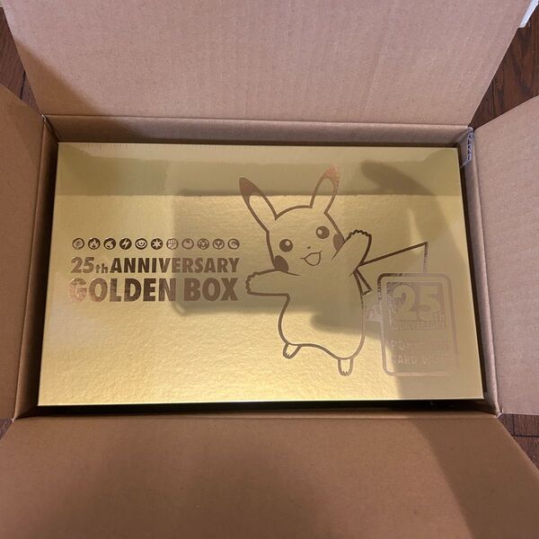 ポケモンカード 25thANNIVERSARY GOLDEN BOX シュリンク付