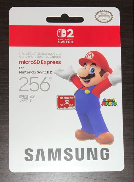 Samsung micro SD Express Card 256 GB for Nintendo Switch2