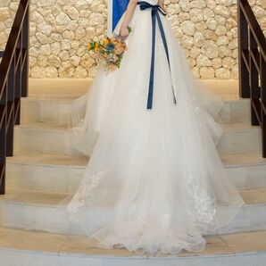 WITH A WHITEオーバースカート