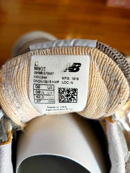 ニューバランスM996 Made in USA U996GR