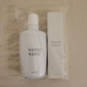 WHIT WHITE 歯磨き粉 マウスウォッシュ セット