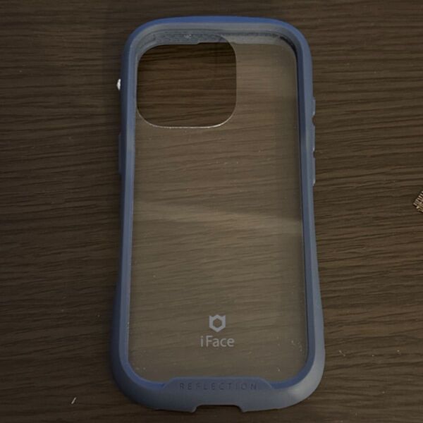 iFace Reflection クリア iPhone16 pro ネイビー ケース