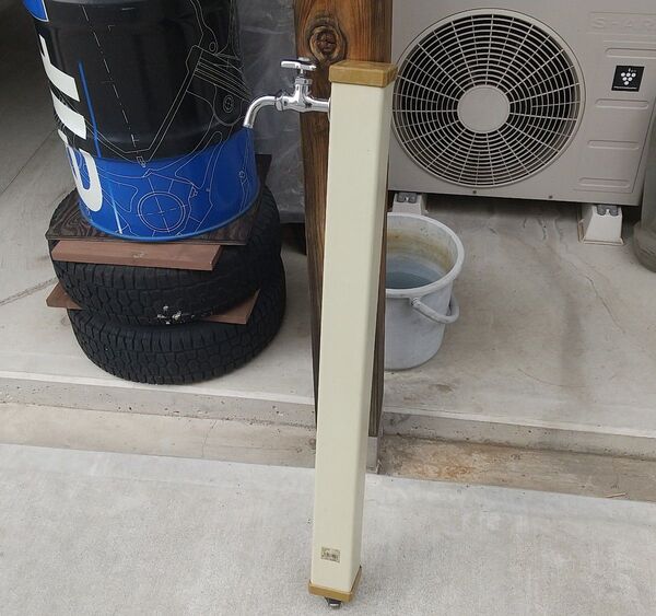 カクダイ 水栓柱 中古 立水栓 DIY 蛇口