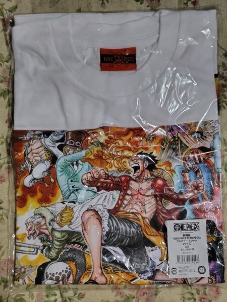 ONE PIECE STAMPEDE フルカラーTシャツ Lサイズ