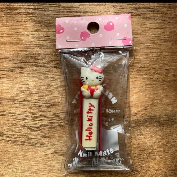 ハローキティレトロ爪切り◯Nail Mate未開封 年代物HELLOKITTY 平成レトロ 当時物