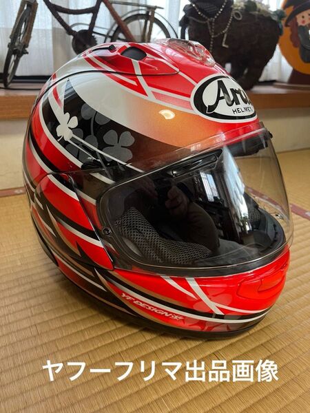 Arai (アライ) RX-7X NAKAGAMI GP (ナカガミGP) 中上貴晶 59-60cm Lサイズ