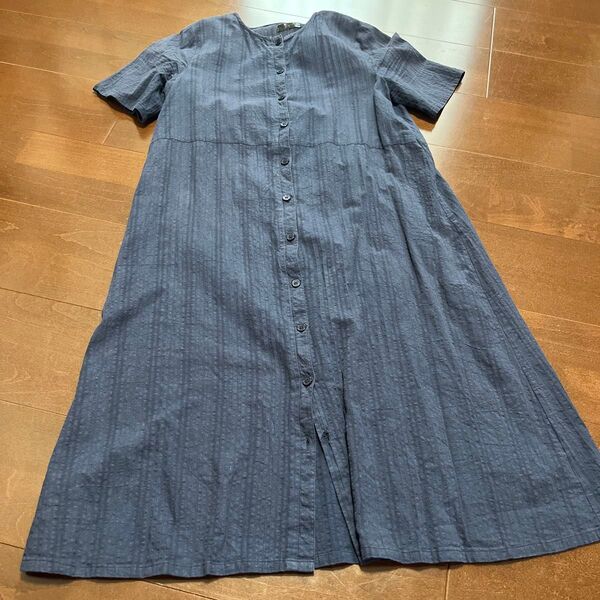半袖シャツワンピース M