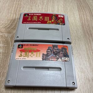 SFC スーパー三國志Ⅱ 三國志Ⅲ 2本セット