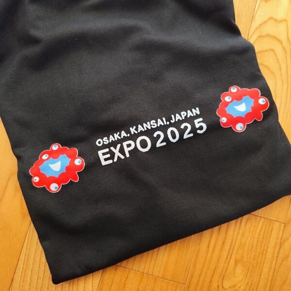 〈大阪・関西万博〉EXPO2025 Tシャツ ミャクミャク ブラック レディース M 半袖
