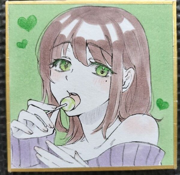 オリジナルイラスト 手描きイラスト