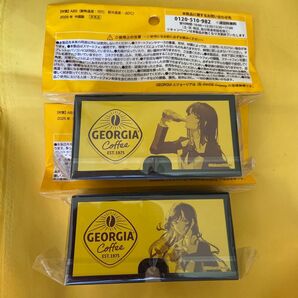 ジョージア×Adoスマホスタンド&スピーカー2個セット