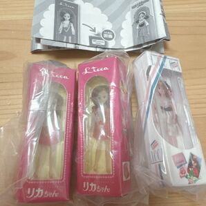 リカちゃん 歴代ミニチュアパッケージコレクション2 初代リカちゃん 1967年〜 ×23代目リカちゃん 1982年〜