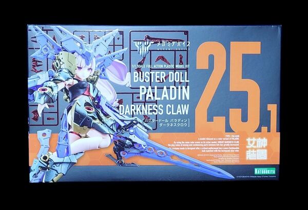 新品未開封 コトブキヤ メガミデバイス BUSTER DOLL パラディン DARKNESS CLAW