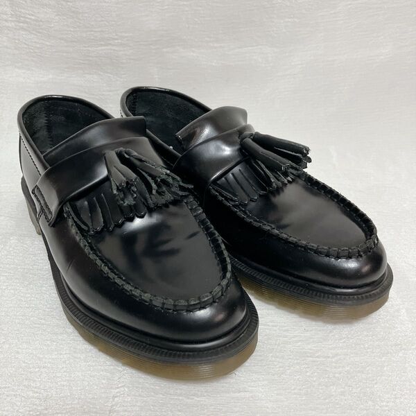 美品!Dr.Martens エイドリアン 37/23.5 タッセルローファー 黒