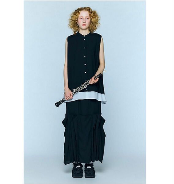 ENFOLD CONNECT-TACK SKIRT(300IA231-0691)