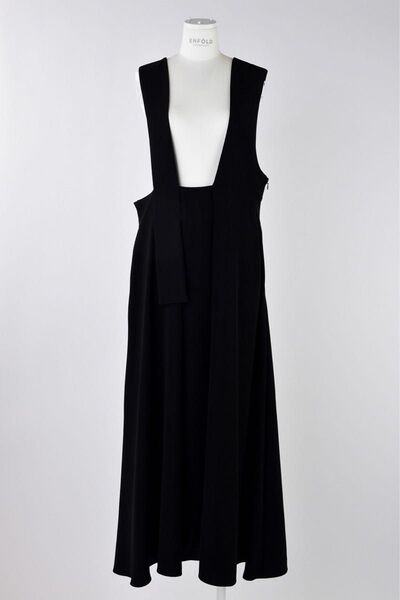 ENFOLD STRAP JUMPER-SKIRT 300IS531-1611