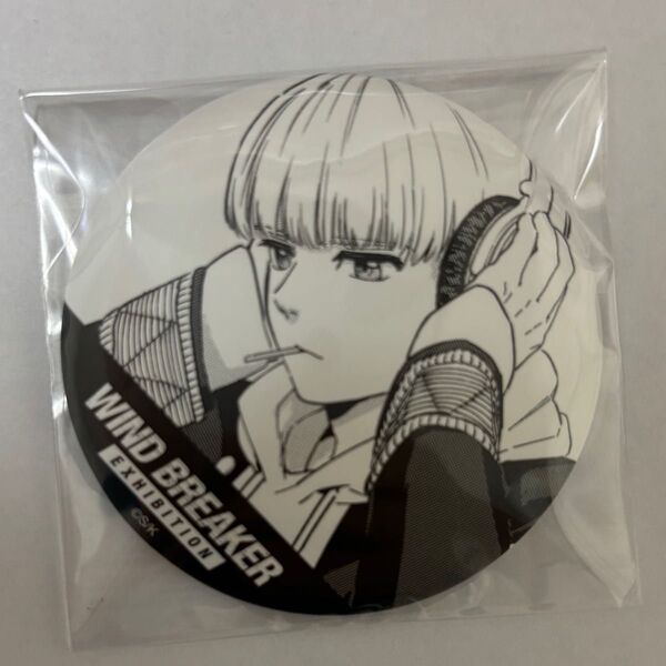 WIND BREAKER展 ウィンブレ展 コマ缶バッジ 梶蓮 缶バッジ 原画