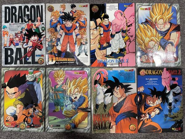 ドラゴンボールジャンボカードダス 8枚