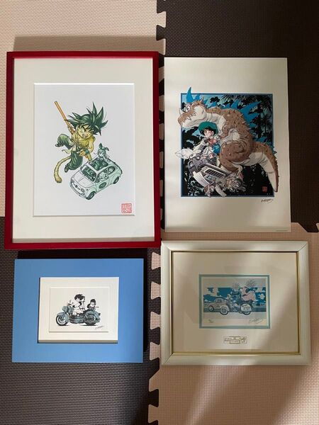 【本日限定割引】ドラゴンボール リトグラフ 鳥山明の世界 複製原画