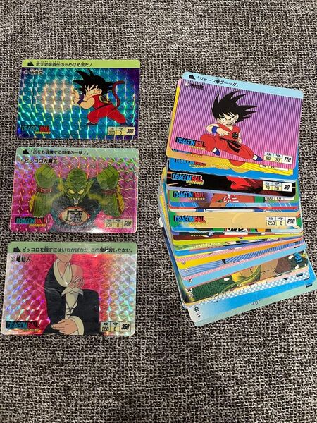 ドラゴンボール カードダス 本弾 1988年版 キラ3枚 ノーマルフルコンプ