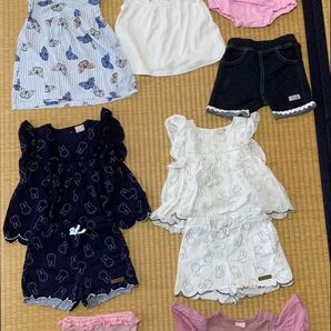夏用子供服10点 まとめ売り 女の子 80