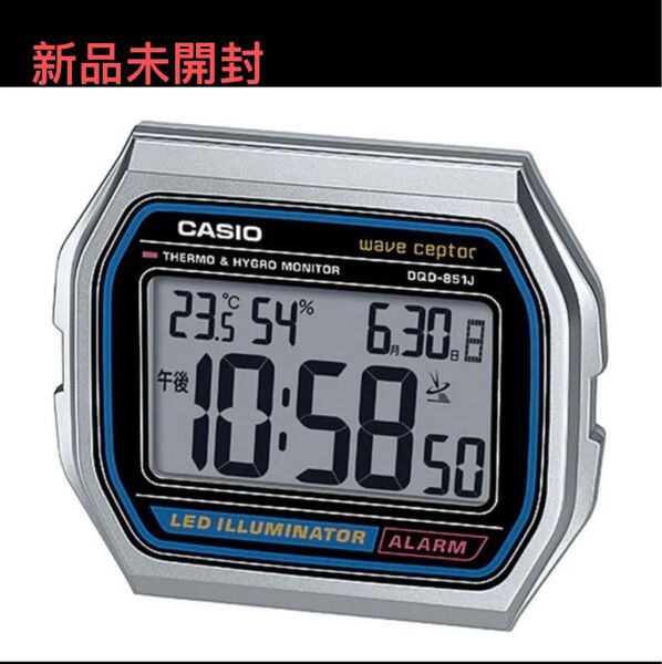 カシオ CASIO DQD-851J-8JF 電波目覚まし時計 ウェーブセプター