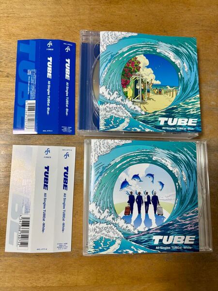 TUBE All Singles TUBEst -Blue- & -White- 2組セット TUBE 6CD ベストbest