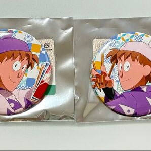 忍たま乱太郎 みんなで商い 商い 缶バッジ 不破雷蔵 鉢屋三郎