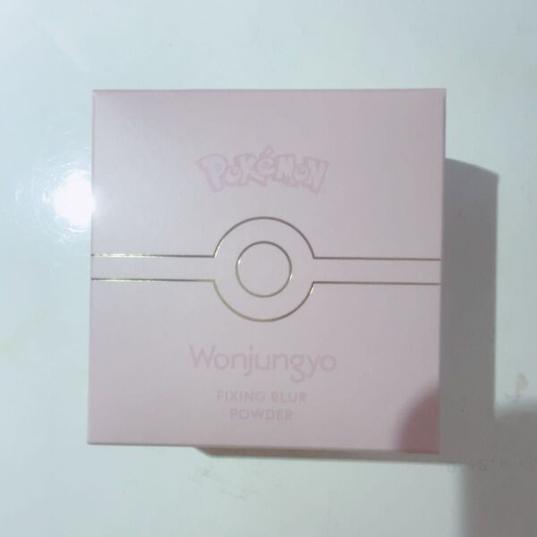 【新品未開封】Wonjungyo ウォンジョンヨ ポケモンコラボ フィクシングブラーパウダー 01 プレーンピンク