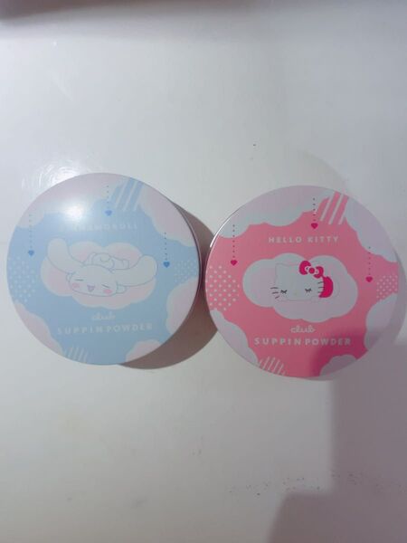 【新品未使用】club(クラブ) すっぴんパウダー サンリオ シナモン ハローキティ