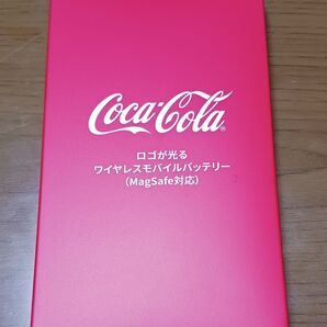 Coca-Cola ロゴが光るワイヤレスモバイルバッテリーコークオン当選品