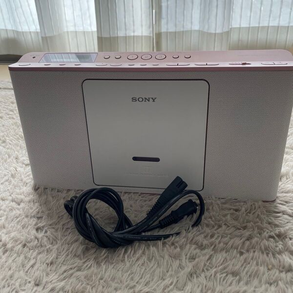 SONY ソニー CDラジオ ZS-E80 ピンク H18年製