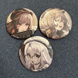 勝利の女神:NIKKE BURST COLLECTION缶バッジ Vol.1ラピ、アニス、ネオン