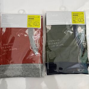 BREEZE ボクサーパンツ 2枚セット 110㎝ 下着 男 パンツ 肌着 ブリーズ 男の子 男子 車 兄弟 お揃い おそろ