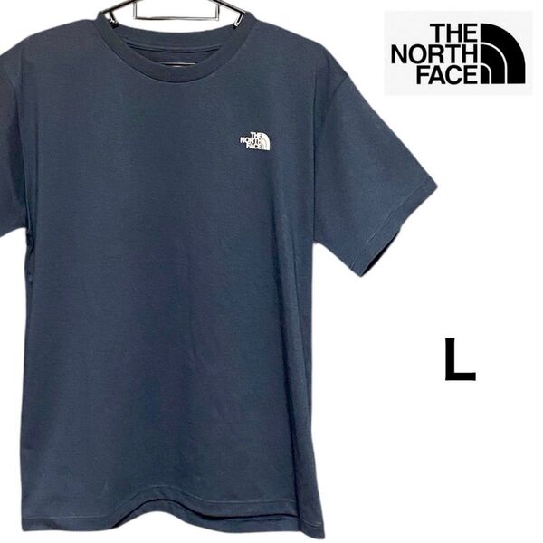THE NORTH FACE ロゴTシャツ ネイビー Lサイズ