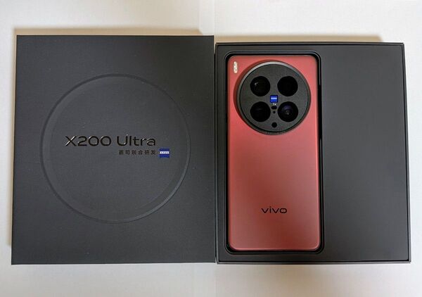 【美品】vivo x200 ultra 12+256 GB レッド