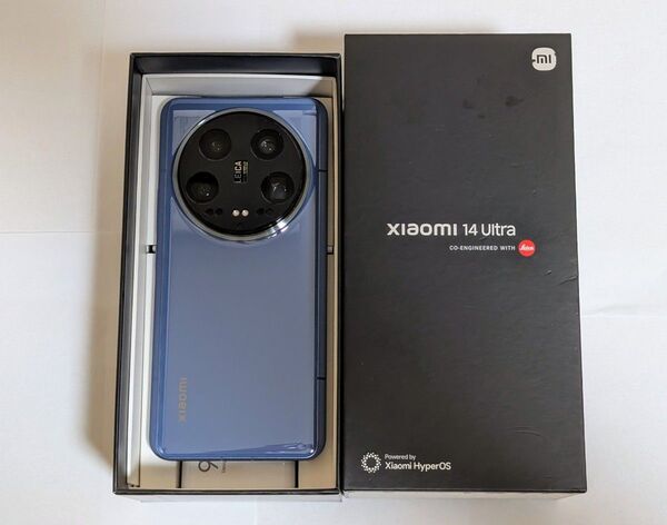 【美品】xiaomi 14 ultra 中国版(グロrom化)12GB 256GB +Photography kit(ホワイト)