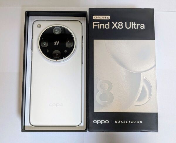 【完動品】OPPO Find X8 Ultra 256/12GB ホワイト