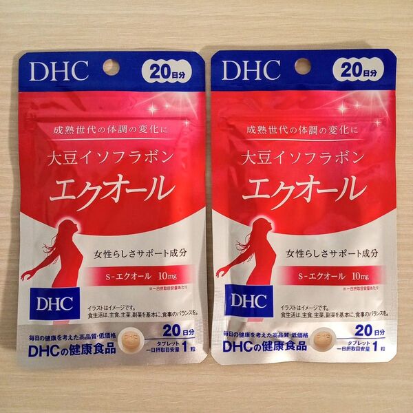 DHC 大豆イソフラボン エクオール 20日分 賞味期限 2027.04