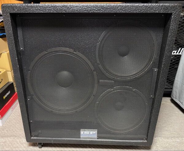 希少!ISP Technologies VECTOR アクティブキャビネットアメリカ製!dual active subwoofer
