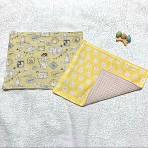 3枚セット わっふる生地×ダブルガーゼ ふんわりはんどたおる ワッフル