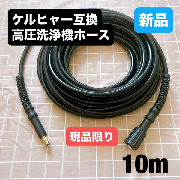高圧洗浄機 ホース ケルヒャー互換 10m 18Mpa +60℃