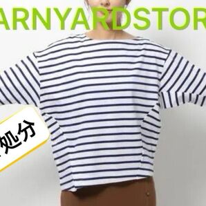 6/22処分★BARNYARDSTORM アシメスリットプルオーバー M〜L相当