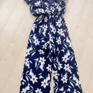 セシルマクビー オールインワン 2way 花柄