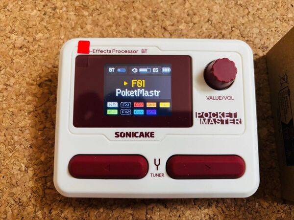 【ほぼ新品】SONICAKE POCKET MASTER コンパクトマルチエフェクター